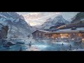 Utopian Ski & Spa Music: Cinematic & Peaceful With Futuristic Soundscapes & Ambient Synths (432 Hz)