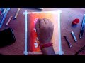 Rose Drawing: How To Draw a ROSE with oil pastel // Step-By-Step Tutorial | Easy Rose Drawing