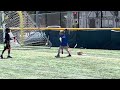 Bub scores a TD at next level summer camp