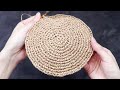 Crochet Bucket Hat with Paper Yarn Tutorial | Sun Hat | Summer Hat | Simple