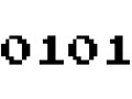 64 bits, 32 bits, 16 bits, 8 bits, 4 bits, 2 bits, 1 bit, but he's literally counting the bits.