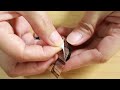 Nail Foil Transfer In Resin Necklace Pendant | Epoxy Resin Art for Beginners | Resin Jewelry