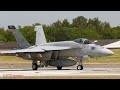 [4K] Awesome: Many Fighter jets LOUD take off - NATO exercise 