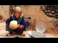 Old Lovers Living In cave:Delicious pot bread recipe||Village Life Afghanistan