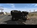 Motorbike Crashes #8 - BeamNG DRIVE | SmashChan