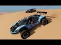 POLICE CHASE IN SAND DUNES! (BeamNG)