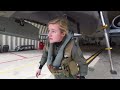 Incredible Female Pilot Flying Fighter Jet