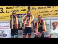 Siegerehrung DM Masters 2 Görlitz