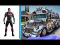 AVENGERS But SCHOOL BUS | VENGERS 🔥 All Characters (marvel & DC) 2024💥