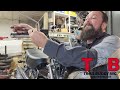 Building a Honda CT70 out of an Ice Bear Champion Part 2: Handlebars and Exhaust