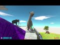 FPS AVATAR SAVE RAINBOW FRIENDS GREEN FROM GODZILLA TEAM MAZE TRAP - Animal Revolt Battle Simulator