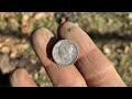 Equinox 600. Silver coin. Old Nickle. Park hunts