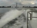 Engines Revving on a Jet boat passenger ferry