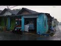 Heavy Rain in the Village life | Rain sounds for sleep.