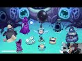 REACTING TO FULL SONG IN KNOTTSHURR ISLAND (SO SCARY) - My Singing Monsters: The Lost Landscapes