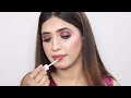 Easiest wedding guest makeup tutorial / party makeup / bridesmaids makeup / step by step