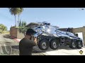 GTA 5 -  Stealing The Armored WAR VEHICALS with Franklin! | (GTA V Real Life Cars #101)