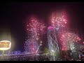 Dubai JBR New Year fireworks 2022