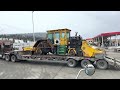 A day in a life of truck driver in Canada