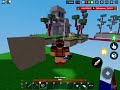 I’m playing bedwars