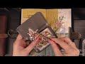 ASMR｜Vintage Art Collage : With Ink,Stamps,Labels｜Relaxing Paper sounds