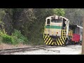 Florida Railroad Museum EMD CF7 #204 & High Hood GP7 #1835, 1-17-2021