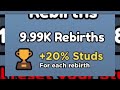 10K REBIRTHS IN FLY RACE! (Roblox)