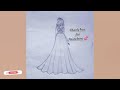 How to Draw A Girl (Back Side).Girl Drawing Easy.Fashion Girl Drawing.Drawing for Beginners.#art