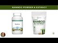 Bamboo Flour and Bamboo Powder
