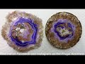 #38- 5 Ways to Create Geode Resin Coasters, on a Budget!