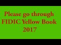 FIDIC YELLOW BOOK 2017 Explained (Part 2) #construction #civilengineering #quantitysurveyor