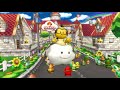 Mario Kart Wii Custom Character Showcase | Peach (Wintertime) Gameplay