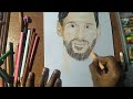 drawing of sketch easy lionel messi // Fifa world cup special