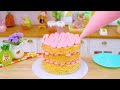 Little Pony Ice Cream 💜Amazing Miniature Animals Ice Cream Decorating Idea 💙Mini Cakes Making