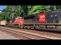 CSX B705 With CN 3234 Leading