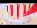 How To Make Miniature Chocolate Cake Recipe🌈Satisfying Miniature Rainbow Chocolate Cake Ideas