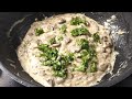 Creamy Button Mushroom recipe Without Cream | Mushroom recipe | Mushroom with creamy garlic sauce