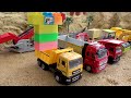 Rescue Police Car and Bridge Construction Vehicles Excavator Crane Truck | BIBO TOYS
