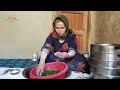 Village Life Afghanistan |Daily Routine Village life | Afghan Boiled Veggie Stuffed Dumpling