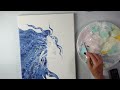 STUNNING Lunar Woman Swipe Painting - The NEXT GENERATION of Acrylic Pouring! | AB Creative Tutorial