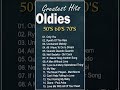 Oldies But Goodies 50's60's70's Top Greatest Hits Full Album 2023 Only You,Unchained Melody