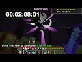 I beat Minecraft in 2 mins! (World record)