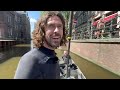 MAGNET FISHING on a BOAT in Amsterdam was INSANE! (We CRASHED!)