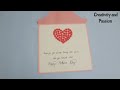 DIY Mother's Day Greeting card / Mother's day greeting card idea / How to make Mother's day card