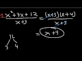 Polynomials - Adding, Subtracting, Multiplying and Dividing Algebraic Expressions