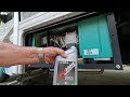 Onan QG 4000 Oil and Air Filter Change on a Jayco Greyhawk 30Z