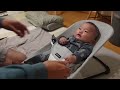 【満面の】抱っこされるのが分かった瞬間の赤ちゃん【笑顔】 The moment a Japanese baby is about to be picked up