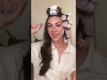 EASY HOT ROLLERS BLOWOUT ROUTINE AND TUTORIAL! 🔥
