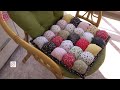 DÜNYANIN EN GÜZEL MİNDERİ! (Artan Kumaşlarla Minder Yapımı) DIY Bubble Puff Quilt / Recycle