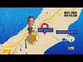 Hosts can’t keep straight face at weatherman’s graphic | Today Show Australia